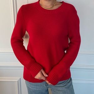 Red Knit Sweater